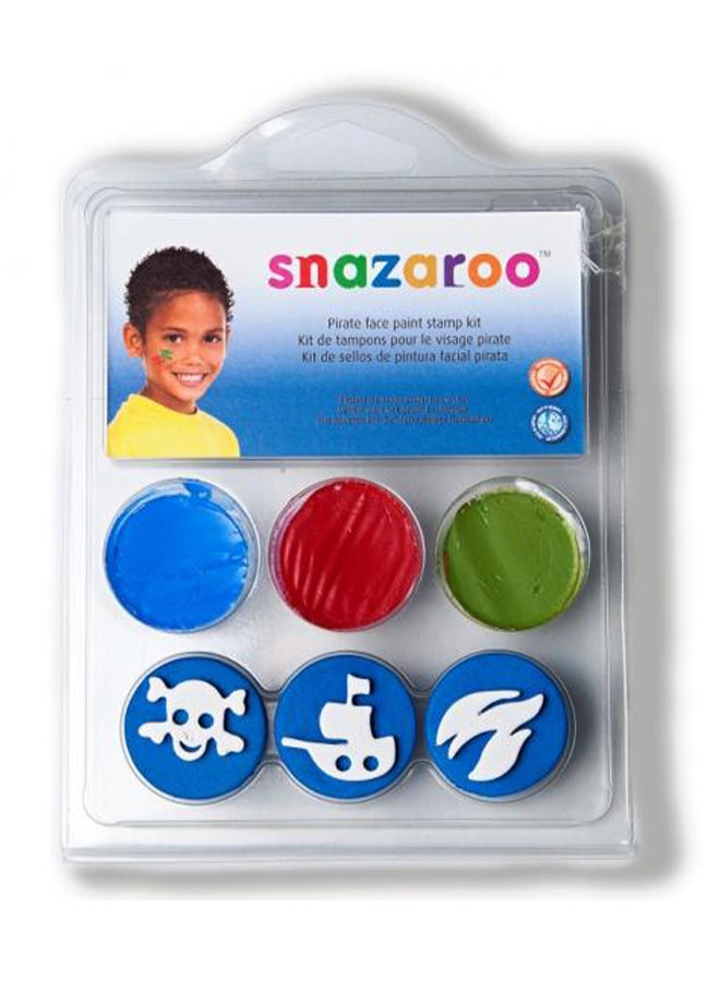 Snazaroo - Stamp Face Painting Kit Boys - Image 1