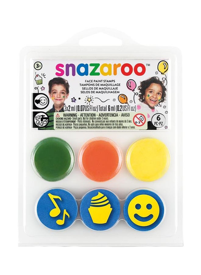 Snazaroo - Birthday Stamp Multicolour - Image 1