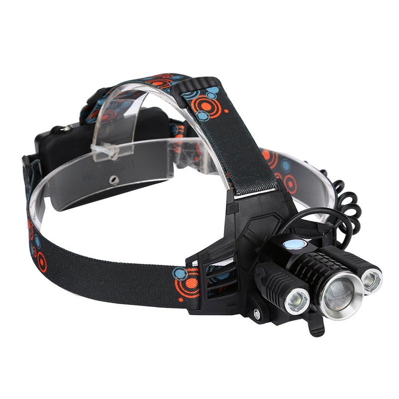Voberry - 25000Lm 5X Xml T6 LED Rechargeable 18650 USB Headlamp  Head Light Torch - Image 1