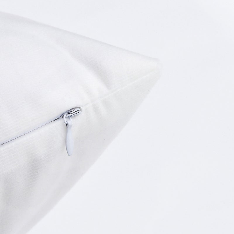 Sharpdo Modern Home Painted Pillowcase White 45 x 45cm - Image 2