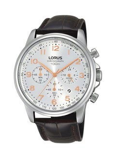 LORUS Men's Leather Analog Watch RT335DX9 