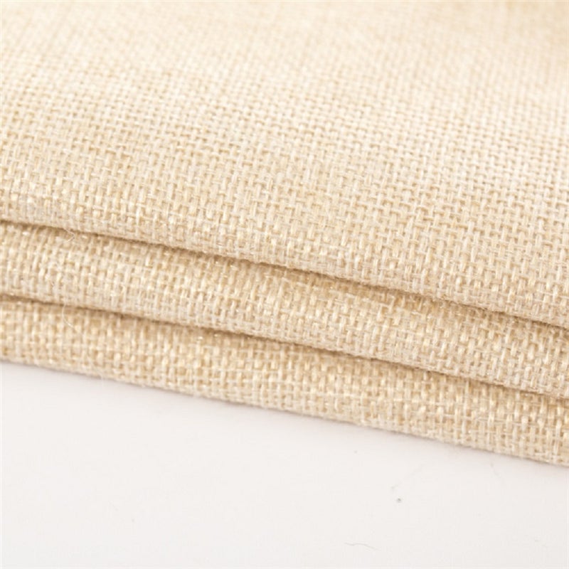 Sharpdo - Printed Painted Linen Pillowcase Combination Beige 45x45cm - Image 1