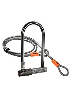 Krypto Lok Series 2 Standard Heavy Duty Bicycle U Lock With 4Ft Flex Bike Cable 2.9694X34.9643X10.1989596inch