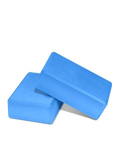 MoKo Yoga Blocks 2 Pack Eva Foam Yoga Exercise Bricks 3X9X5inch 