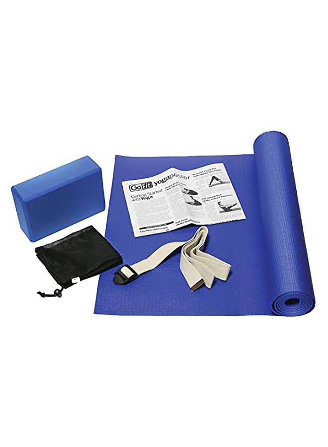 GoFit Yoga Starter Kit 8X13.25X9inch 
