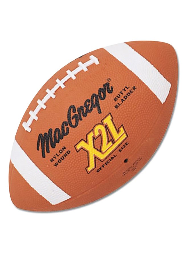Official Rubber Football 3.19X10.31X6.22inch