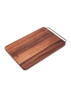 Billi Acacia Wood Cutting Board Brown 38x25.5x2centimeter