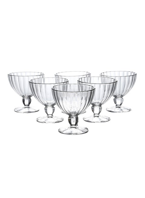 Pearl Quadro Ice Cream Cups 6 Piece Set300 Ml