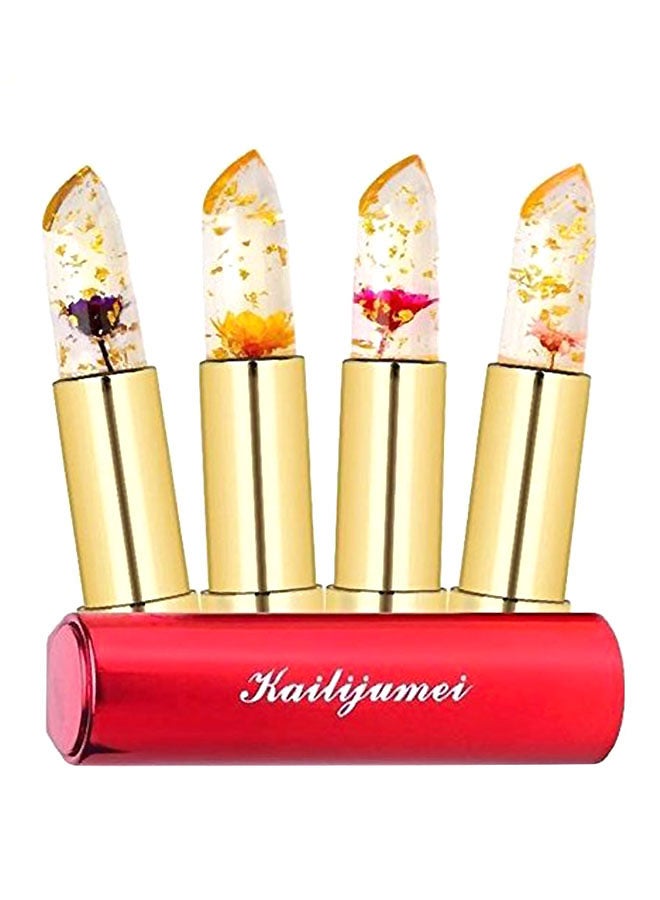 Kailijumei 4-Piece Moisturizer Lipsticks Lips Set 