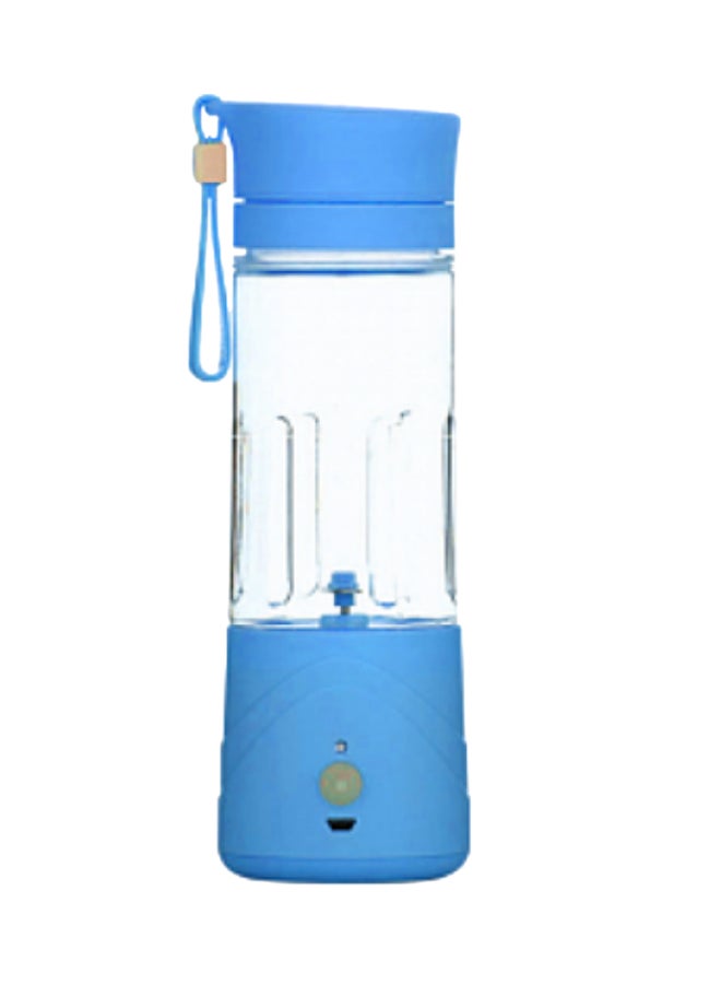 DBLEW - Gold Spark Multi-Design USB Rechargeable Electric Juice Blender 111183 Blue - Image 1