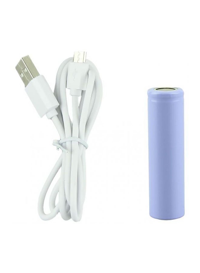 باليتو مروحة طاولة صغيرة بمنفذ USB قابلة للنقل برتقالي - Image 4