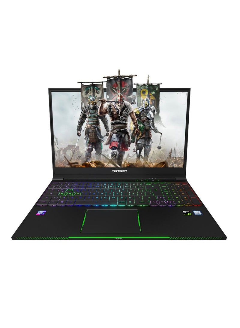 ABRA A5 V14.1.1 Gaming Laptop With 15.6-Inch Display, Core i7 Processor/16GB RAM/1TB HDD+256 SSD/4GB NVIDIA GTX-1050Ti Graphic Card Black