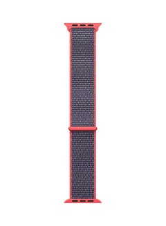 Replacement Band For Apple Smart Watch 42 mm Black/Red