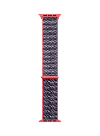 Replacement Band For Apple Smart Watch 42 mm Black/Red - v1554463766/N22157183A_1