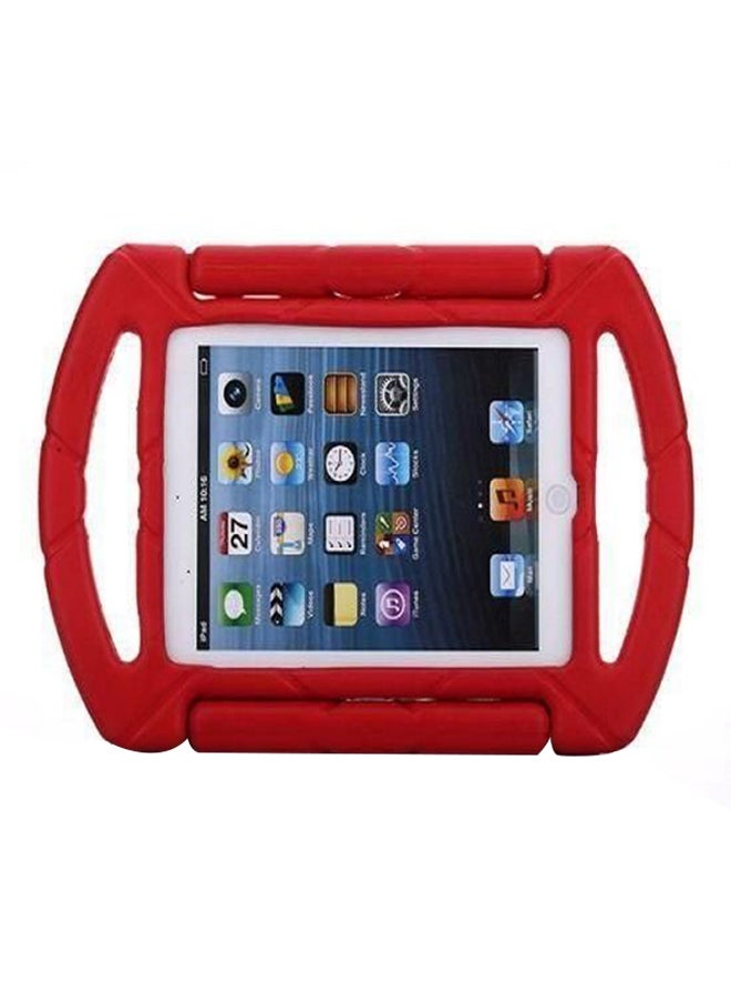 Steering Wheel Handle Protective Stand Case Cover For Apple iPad Air 5 Red - Image 1