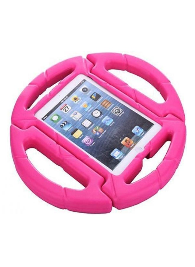 Kids Handle Steering Wheel Stand Cover For Apple iPad Air 5 Pink - Image 2