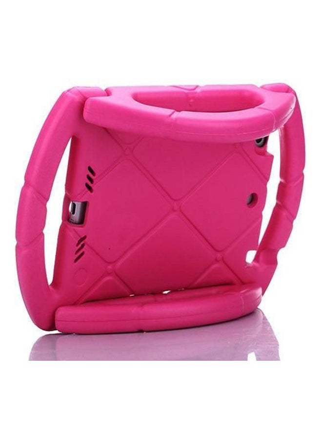 Kids Handle Steering Wheel Stand Cover For Apple iPad Air 5 Pink - Image 3