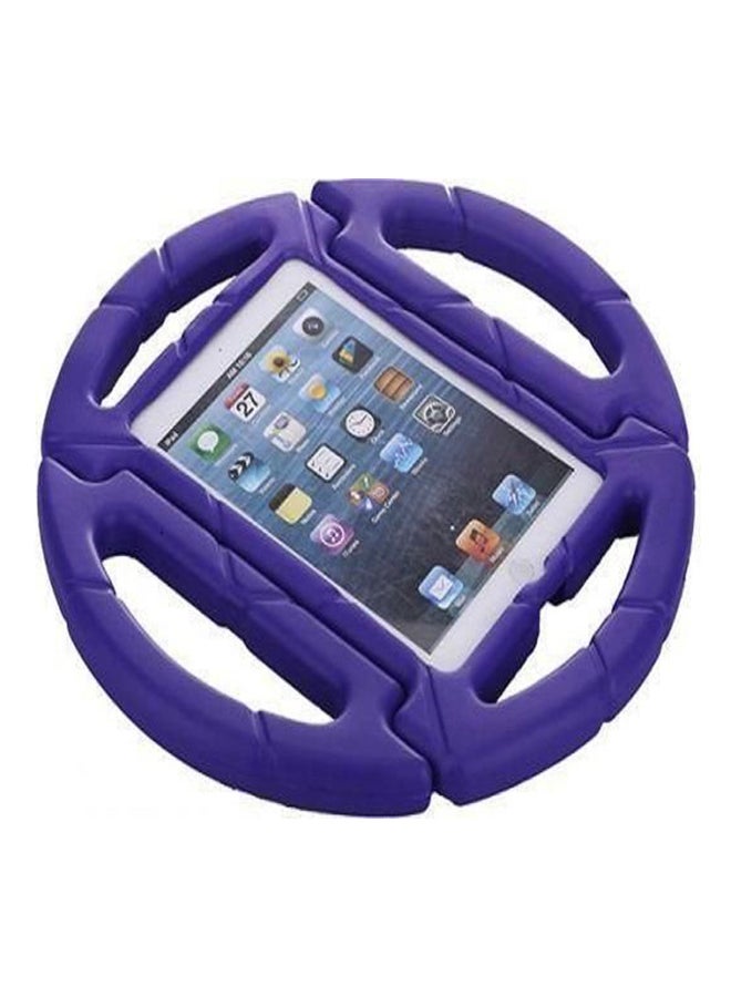 Kids Shock Proof Steering Wheel Protective Cover With Stand For Apple iPad Mini Purple - Image 1