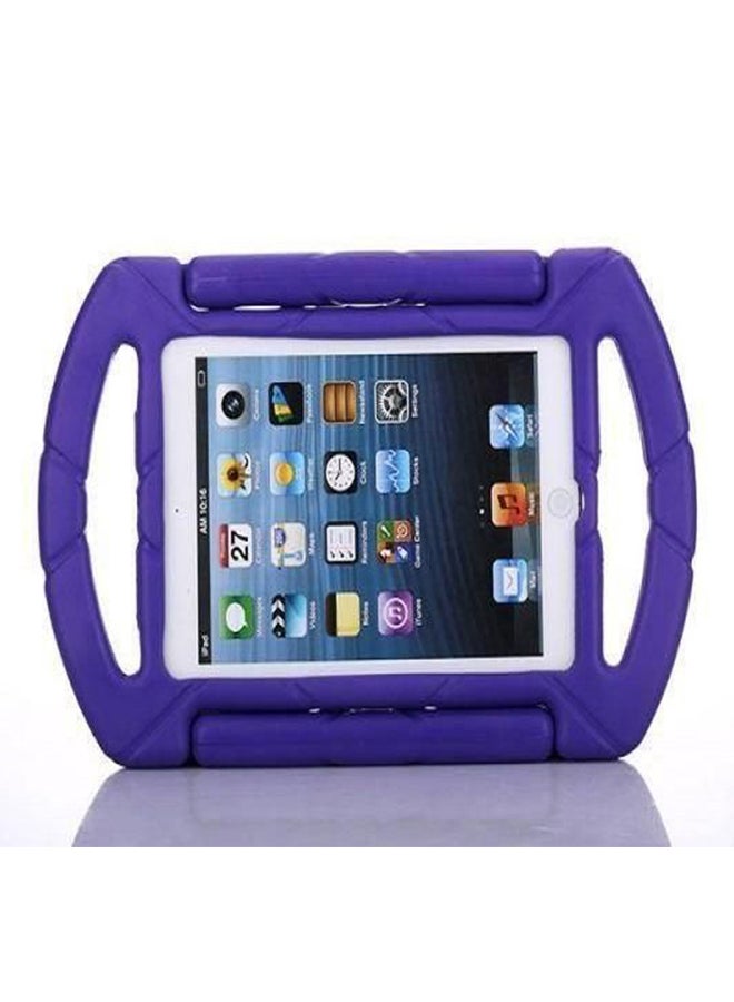 Kids Shock Proof Steering Wheel Protective Cover With Stand For Apple iPad Mini Purple - Image 2