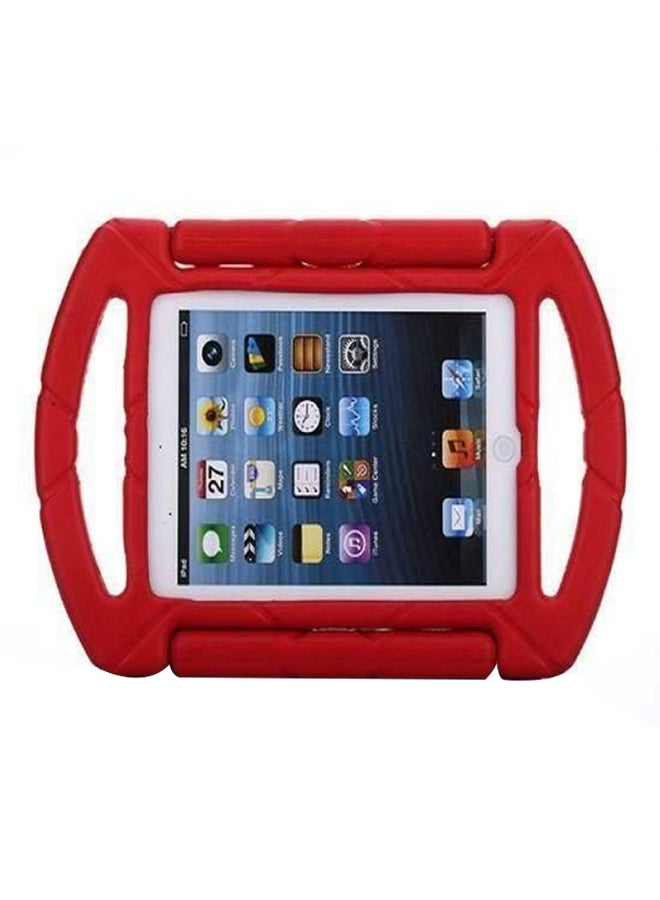Kids Steering Wheel Handle Stand Case Cover For Apple iPad Mini Red - Image 1