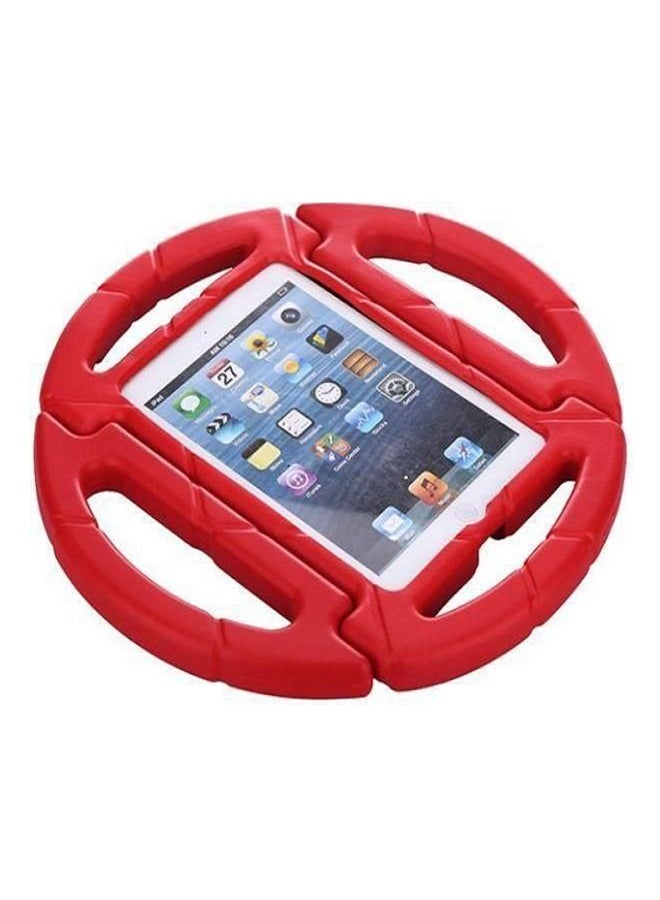 Kids Steering Wheel Handle Stand Case Cover For Apple iPad Mini Red - Image 2