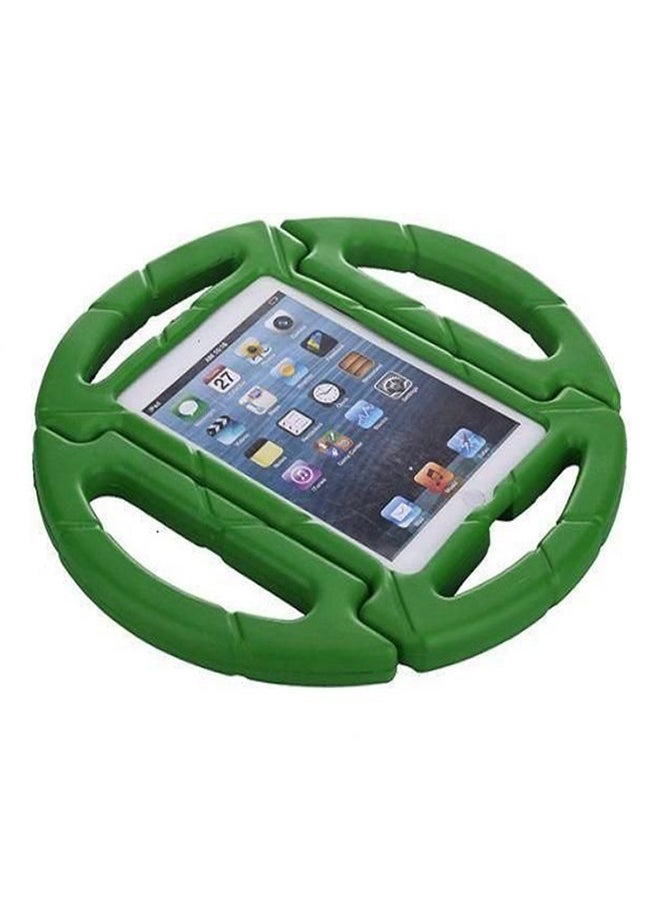Kids Handle Steering Wheel Stand Cover For Apple iPad Mini Green - Image 1