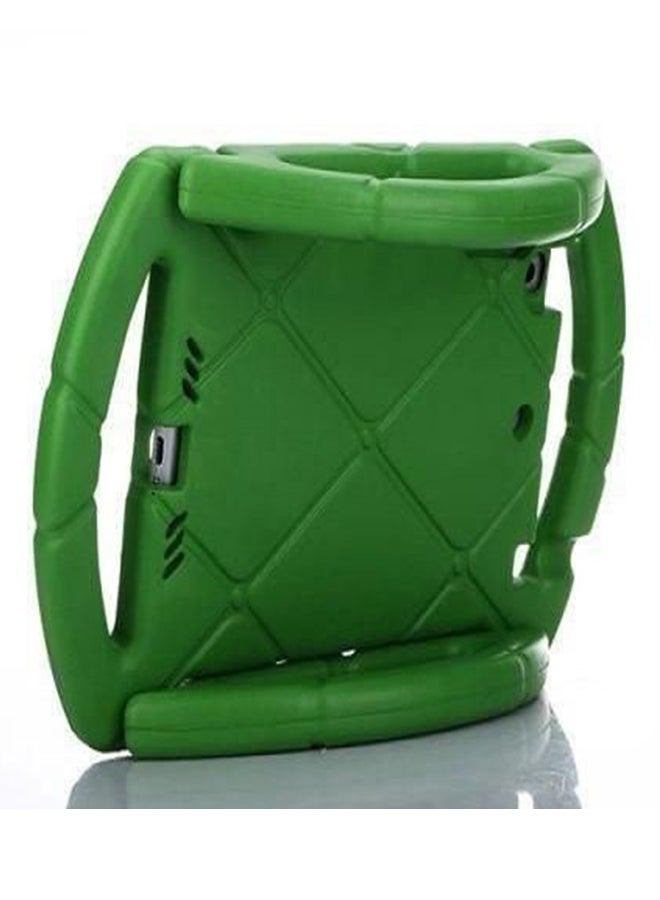 Kids Handle Steering Wheel Stand Cover For Apple iPad Mini Green - Image 2
