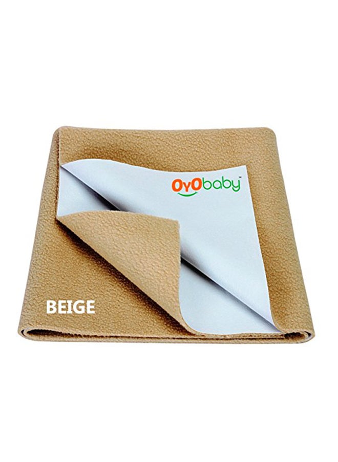 OYO BABY - Oyo Baby Quickly Dry Super Soft Waterproof and Reusable Mattress Protector, X-Large, Beige - Image 1