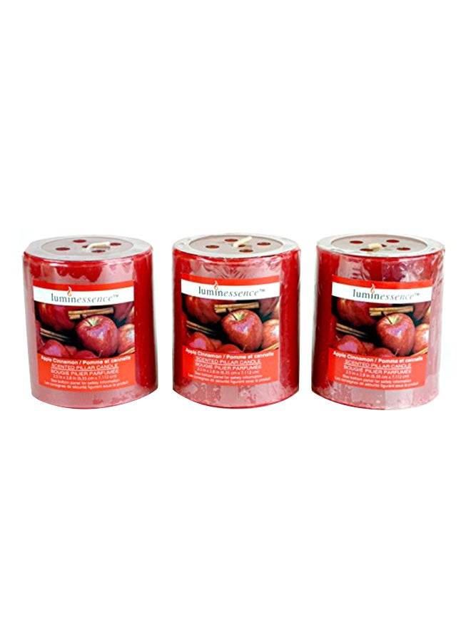 Luminessence Home Fragrance Scented Candle Multicolour 8.5X2.5X2.5inch 