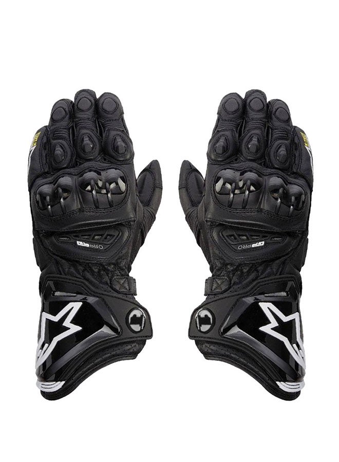 Generic Pair Of Motorcycle Riding Gloves 