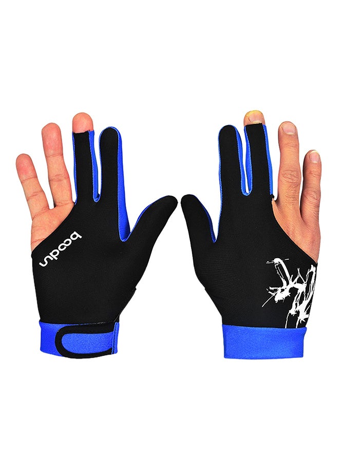 Generic 3 Fingers Cue Sports Glove 