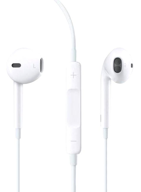 Headset Ear Phones With Mic For iPhone 5 5S 5C iPad White