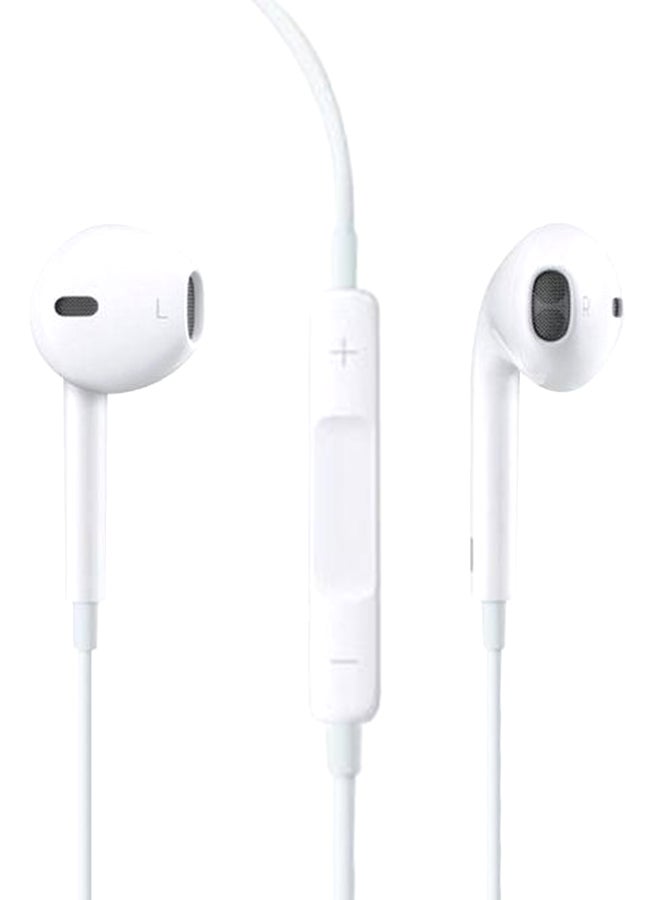 Generic - Headset Ear Phones With Mic For iPhone 5 5S 5C iPad White - Image 1