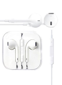 Earphones For iPhone 6 Plus White