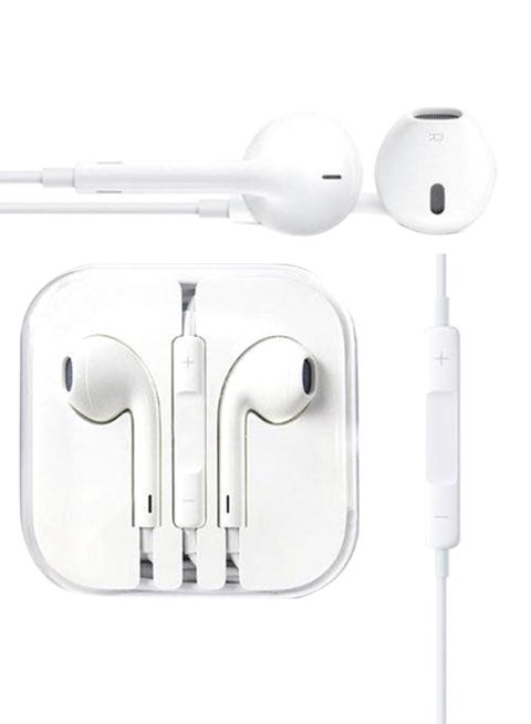 Earphones For iPhone 6 Plus White