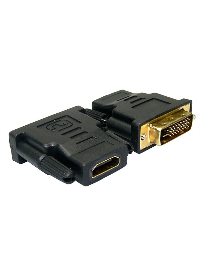 ساندبرغ محول DVI-M إلى HDMI-F أسود