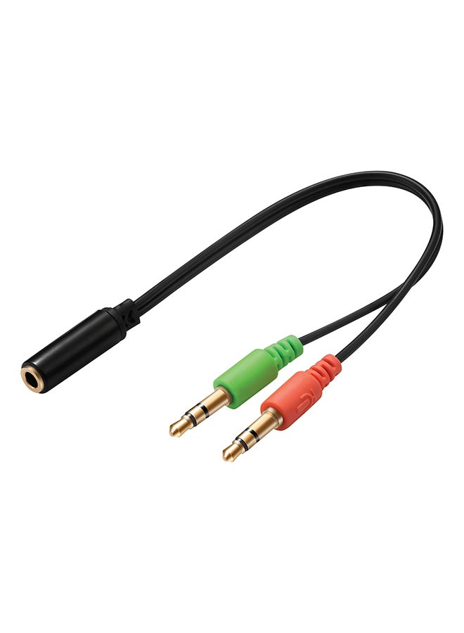 Sandberg Mobile To PC Headset Converter Black  - Image 1