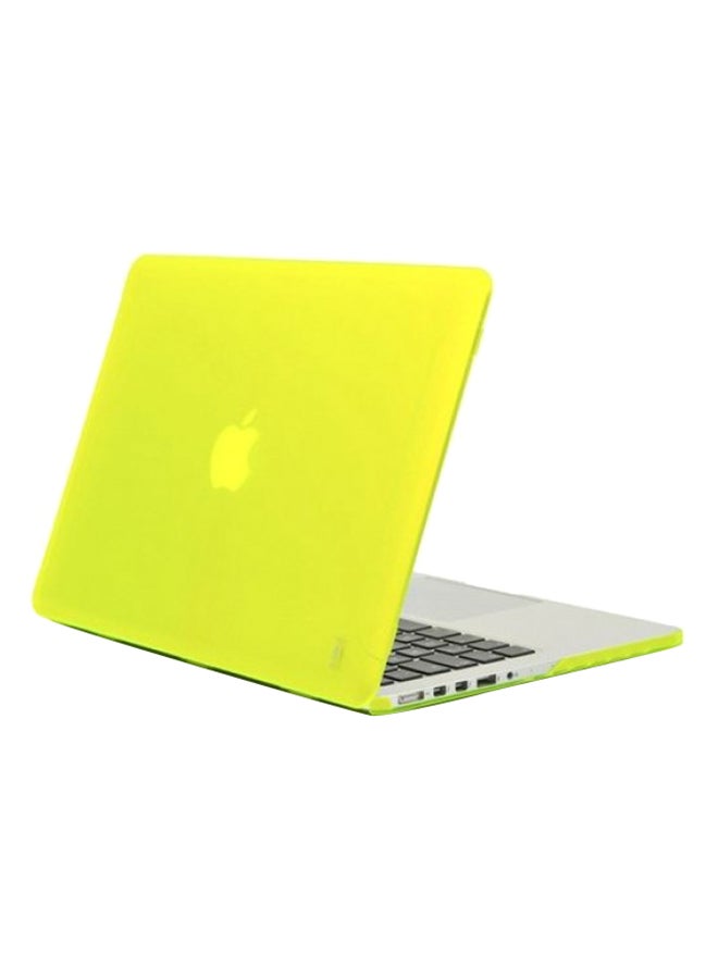 آينو غطاء لجهاز ماك بوك بشاشة ريتينا أصفر
