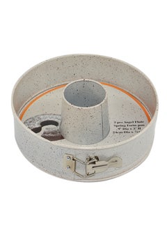 Homemaker Granite24Cm Springform W/2 Bases White 24cm 