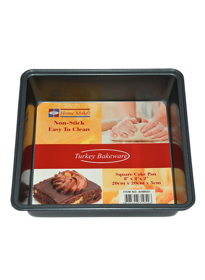 Homemaker Square Cake Pan 20Cm