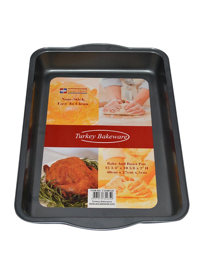 Homemaker Roaster W/Handle 40Cm Black 40cm 