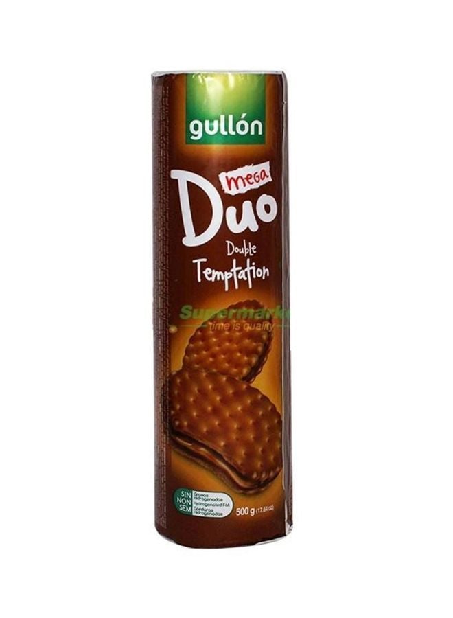 Gullon - Mega Duo Double Temptation Chocolate Biscuits - Image 1