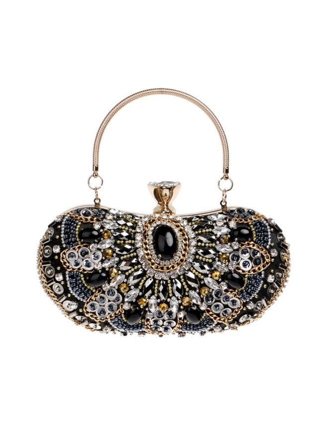 Stone Studded Party Clutch