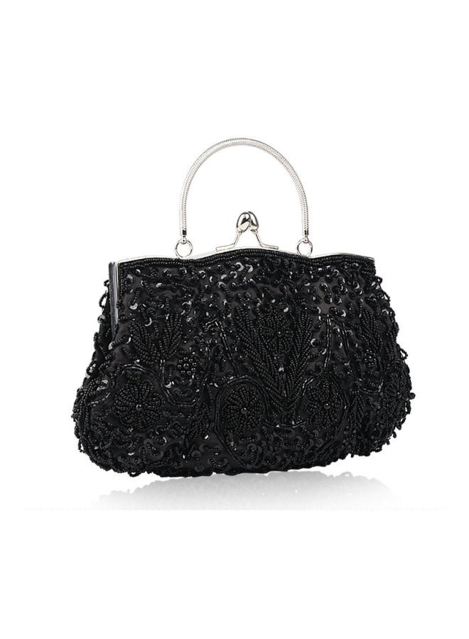 Cool Baby Vintage Handmade Clutch Bag Black  - Image 3
