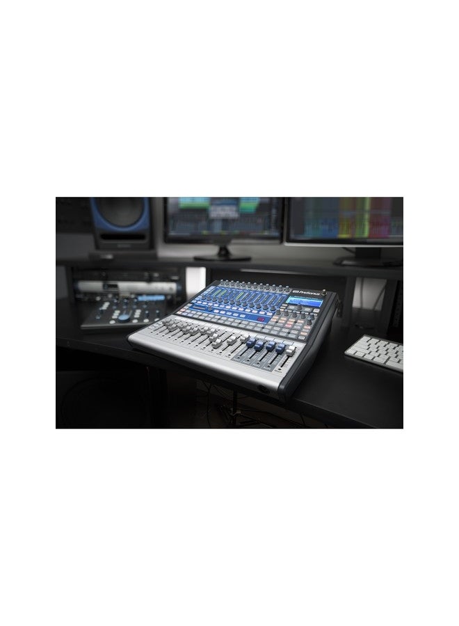 بيرسوناس مازج صوت رقمي ستوديو لايف 16.0.2 بمنفذ USB لتشغيل وتسجيل الموسيقى STUDIOLIVE 1602 USB أسود  - Image 5