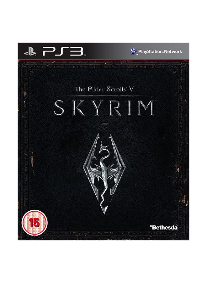بيثيسدا - لعبة The Elder Scrolls V: Skyrim باللغتين الإنجليزية والعربية (النسخة العالمية) - تقمص الأدوار - بلاي ستيشن 3 (PS3) - Image 1