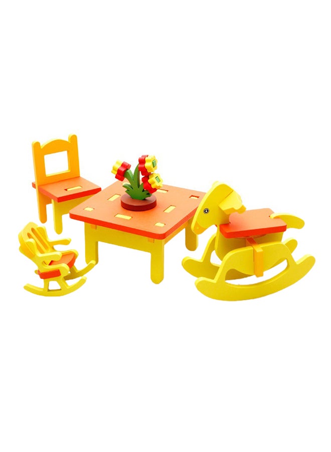 Sharpdo 3D Wooden Diy Furniture Set 10 Centimeter