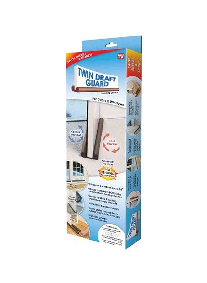 Twin Draft Guard For Door