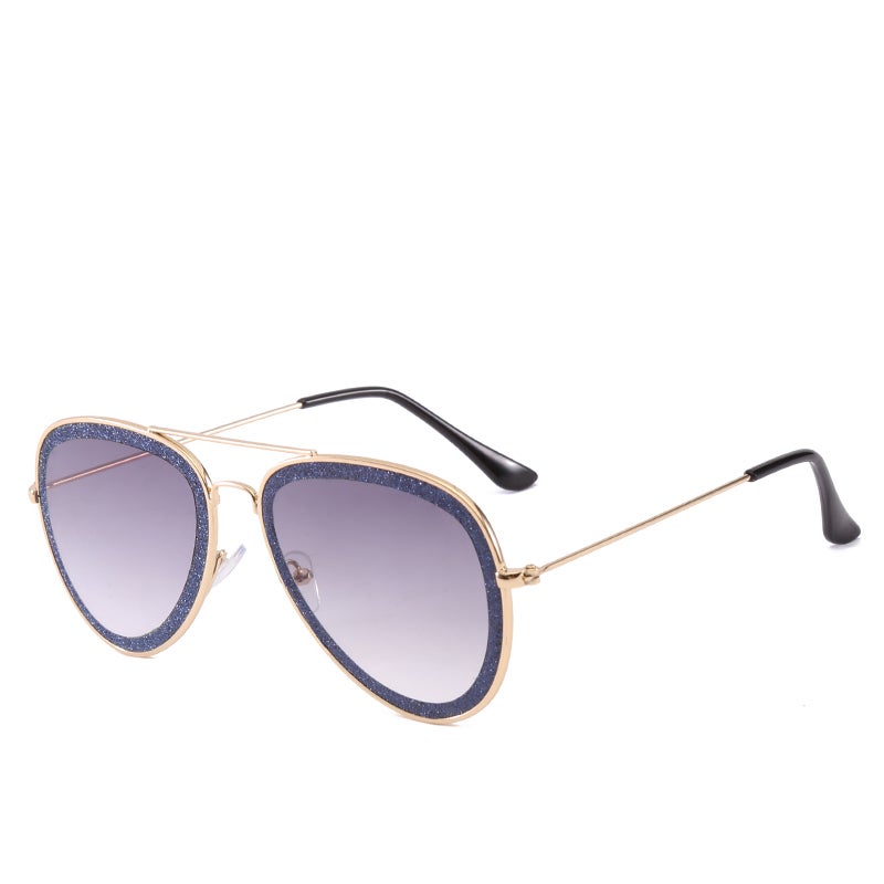 شاربدو نظارة شمسية بإطار آفياتور وعدسات مستقطبة مقاس 55 مم