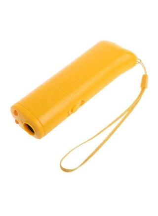 Ultrasonic Dog Repeller And Trainer Device Yellow 5 x 1.8 x 1inch - v1554620832/N20917249A_1